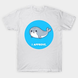 Seal of Approval - Cute Seal Pun Tee T-Shirt